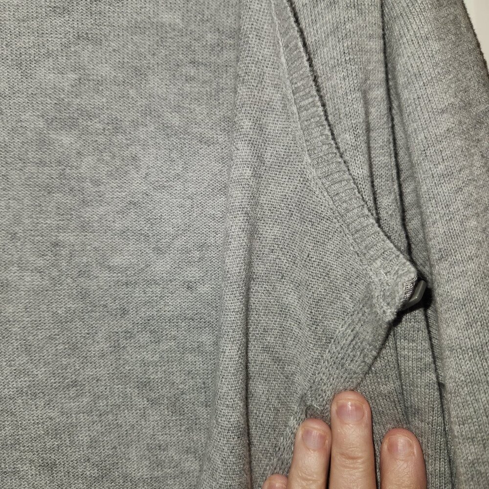 Catherines Grey Button up Cardigan Size 14/16W - Picture 5 of 8